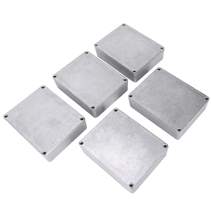 5 Pcs Guitar Effects Pedal Aluminum Stomp Box Enclosure for DIY Guitar Pedal Kit 1590BB
5 Pcs Guitar Effects Pedal Aluminum Stomp Box Enclosure for DIY Guitar Pedal Kit 1590BB