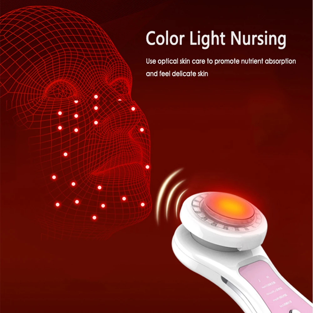 EMS Micro-current Beauty Instrument 4 Colour Light LED Skin Rejuvenation Peeling Deep Face Cleaning Importing Skin Care Machine
EMS Micro-current Beauty Instrument 4 Colour Light LED Skin Rejuvenation Peeling Deep Face Cleaning Importing Skin Care Machine