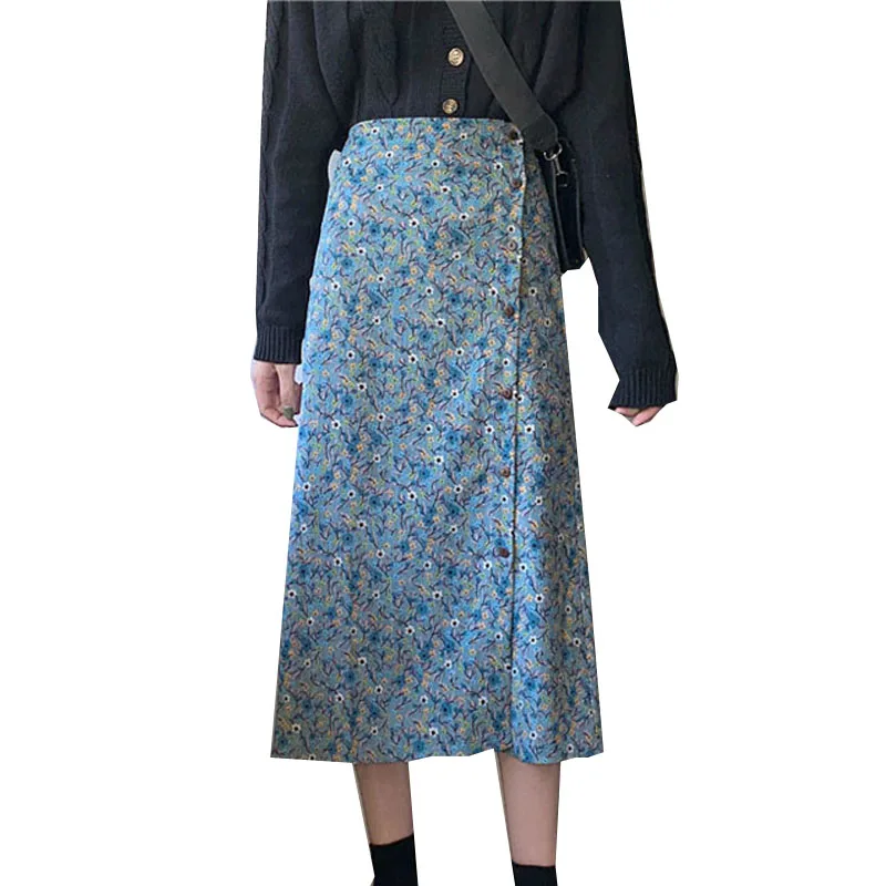 Vintage Floral Print Long Skirts Spring Summer Women Skirt Streetwear Elastic Waist Midi Skirts High Waist A-Line Ladies Skirt
Vintage Floral Print Long Skirts Spring Summer Women Skirt Streetwear Elastic Waist Midi Skirts High Waist A-Line Ladies Skirt