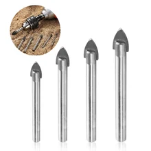 7pcs Drill Bit Cross Hex Tile Drill Bits Set for Glass Ceramic Concrete Hole Opener Brick Hard Alloy Triangle Bit Tool Kit
7pcs Drill Bit Cross Hex Tile Drill Bits Set for Glass Ceramic Concrete Hole Opener Brick Hard Alloy Triangle Bit Tool Kit
