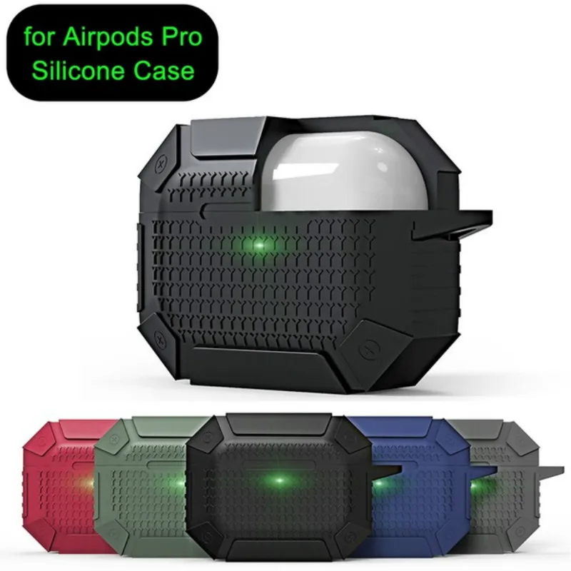 Armor Case for AirpodsPro Cover Luminous Earphone Cases for Airpods3 Waterproof Anti-fall Protective Covers Earphone Accessories
Armor Case for AirpodsPro Cover Luminous Earphone Cases for Airpods3 Waterproof Anti-fall Protective Covers Earphone Accessories