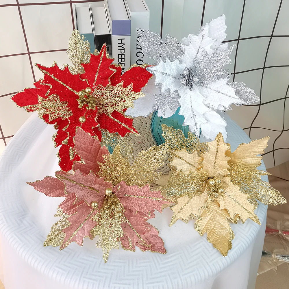 Dried flowers Christmas home decoration productsnet yarn dusting Christmas flowers decor Christmas tree decoration accessories
Dried flowers Christmas home decoration productsnet yarn dusting Christmas flowers decor Christmas tree decoration accessories
