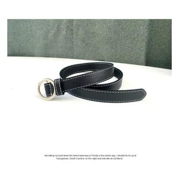 2020 PU Thin Belt Woman Metal Round Button Punch Free Belt Student Decoration Jeans Trousers ремень женский
2020 PU Thin Belt Woman Metal Round Button Punch Free Belt Student Decoration Jeans Trousers ремень женский