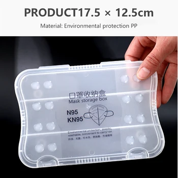 5pcs Portable Multifunctional Masks Storage Box Mask Holders Storage Boxes Card Mask Organizizer Mask Case Masks Accessories 
5pcs Portable Multifunctional Masks Storage Box Mask Holders Storage Boxes Card Mask Organizizer Mask Case Masks Accessories