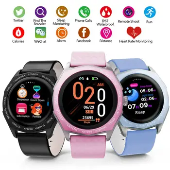 V18 Smart watch women blood pressure Heart rate measurement Full touch screen color changeable strap Smart Fitness bracelet
V18 Smart watch women blood pressure Heart rate measurement Full touch screen color changeable strap Smart Fitness bracelet
