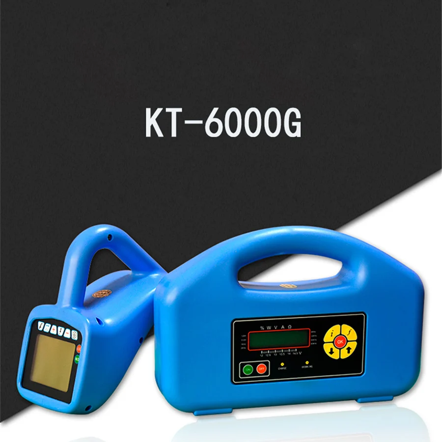 KT-6000G Underground Pipeline Detector Metal Pipeline Finder Wire Optical Cable Pipeline Instrument Positioning Detector 220V 6M
KT-6000G Underground Pipeline Detector Metal Pipeline Finder Wire Optical Cable Pipeline Instrument Positioning Detector 220V 6M