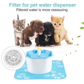 5Pcs/Set Dog Cat Water Dispenser Filter Activated Carbon Resin Pet Water Dispenser Filter Cat Pet Water Dispenser Accessories
5Pcs/Set Dog Cat Water Dispenser Filter Activated Carbon Resin Pet Water Dispenser Filter Cat Pet Water Dispenser Accessories