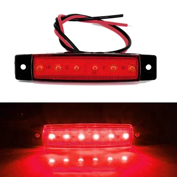 for Trailer Truck Side Marker Light Lorry Clearance 28cm Red Marker Light BUS Indicator Lamp 6 LED Side
for Trailer Truck Side Marker Light Lorry Clearance 28cm Red Marker Light BUS Indicator Lamp 6 LED Side