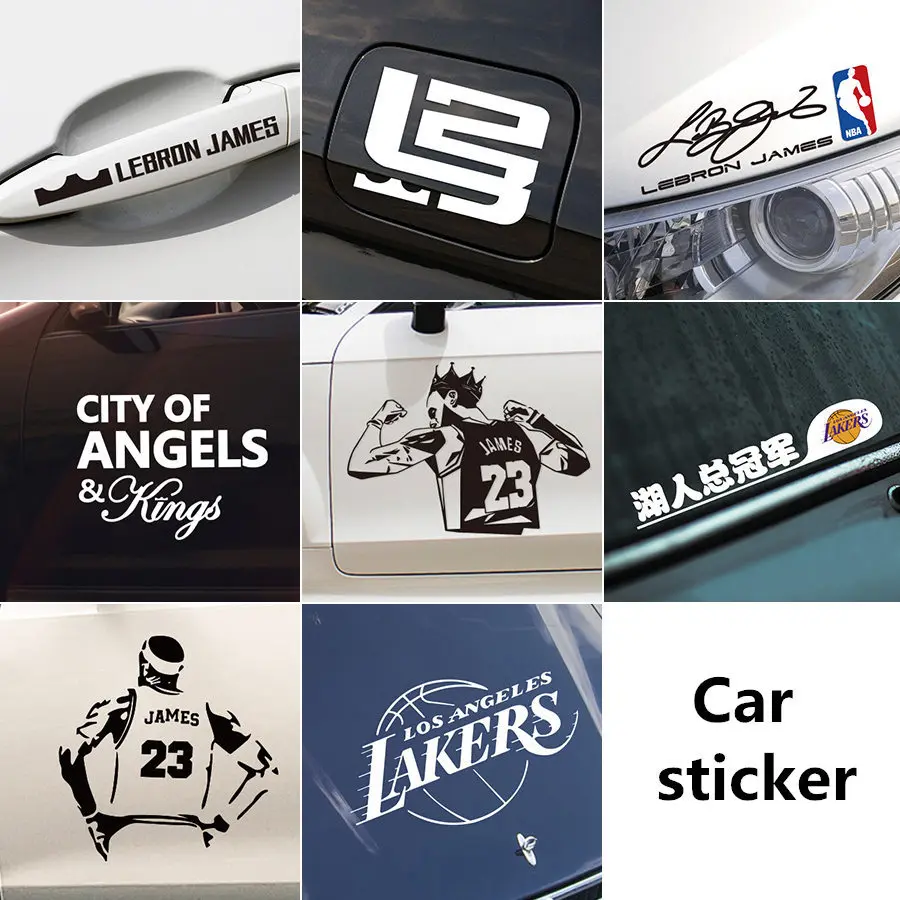 Los Angeles Lakers Championship Car Sticker NBA Star LeBron James Car Sticker Car Decor Lahua Lakers
Los Angeles Lakers Championship Car Sticker NBA Star LeBron James Car Sticker Car Decor Lahua Lakers