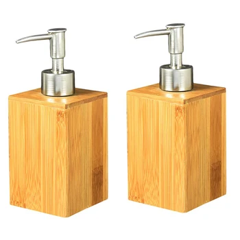 Liquid Soap Dispenser, Bamboo Wooden Household Bathroom Restaurant Hotel Bathroom Lotion Liquid Refillable Hand Bottle with Stai
Liquid Soap Dispenser, Bamboo Wooden Household Bathroom Restaurant Hotel Bathroom Lotion Liquid Refillable Hand Bottle with Stai