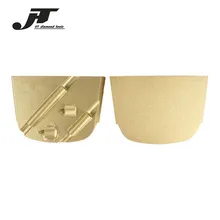 HT PCD Grinding Pad Diamond Disc with Quarterand Alloy for Epoxy Glue Concrete Coating Removing 12PCS
HT PCD Grinding Pad Diamond Disc with Quarterand Alloy for Epoxy Glue Concrete Coating Removing 12PCS
