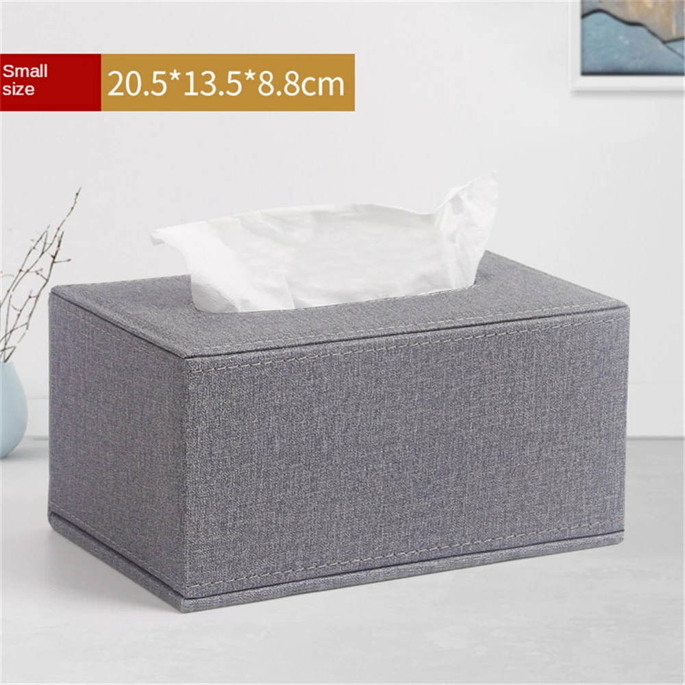 B-LIFE Modern PU Leather Tissue Box Cover for Disposable Paper Facial Tissues Rectangular Holder for Storage on Bathroom Vanity
B-LIFE Modern PU Leather Tissue Box Cover for Disposable Paper Facial Tissues Rectangular Holder for Storage on Bathroom Vanity