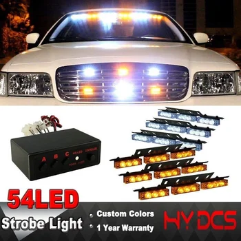 54 / 36LED Strobe Light Car In The Net Light One Drag Six Car Strobe Light Car In The Net Strobe Light 
54 / 36LED Strobe Light Car In The Net Light One Drag Six Car Strobe Light Car In The Net Strobe Light