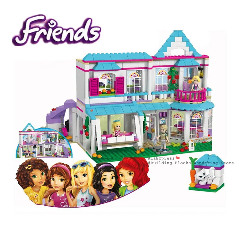 Good Friends Girls Series 622pcs Genuine 01014 The Stephanie's House Set Building Blocks Bricks With Legoinglys Friends 41314
Good Friends Girls Series 622pcs Genuine 01014 The Stephanie's House Set Building Blocks Bricks With Legoinglys Friends 41314