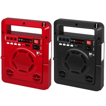 Solar Energy Charge FM Radio TF USB Speaker Outdoor Power Bank with Strong LED Flashlight EU Plug
Solar Energy Charge FM Radio TF USB Speaker Outdoor Power Bank with Strong LED Flashlight EU Plug