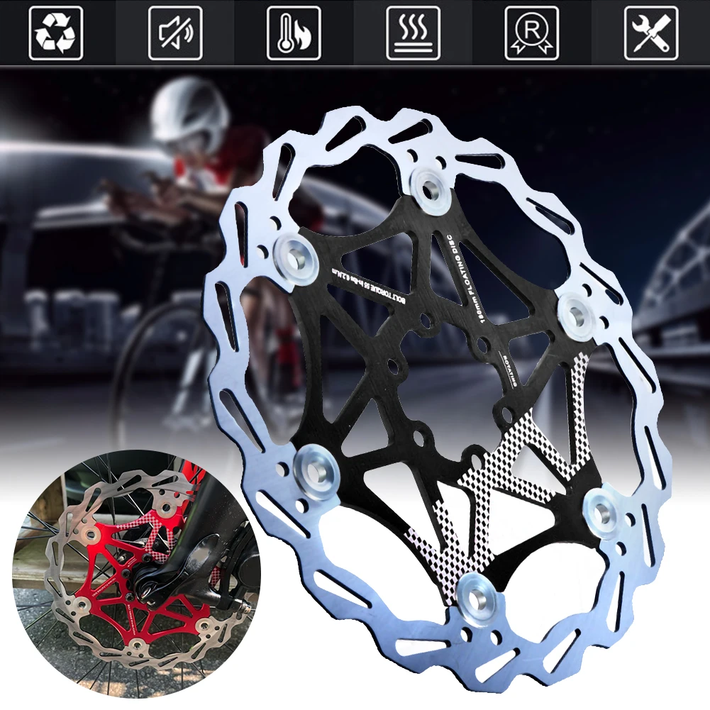 Bicycle Disc Brake MTB Disc Floating Brake Pads 160mm Hydraulic Brake Pad Floating Disc Bicycle Parts
Bicycle Disc Brake MTB Disc Floating Brake Pads 160mm Hydraulic Brake Pad Floating Disc Bicycle Parts