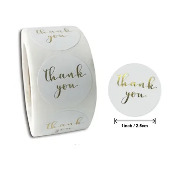 5000pcs per lot White Sealing Sticker Bronzing Thank You 1inch Decoration Packaging Gift Party Invitation Letter Envelope Label
5000pcs per lot White Sealing Sticker Bronzing Thank You 1inch Decoration Packaging Gift Party Invitation Letter Envelope Label