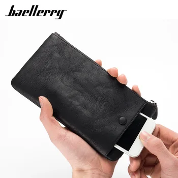 Brand Vintage Men Women Slim Soft Long Zipper Wallet Unisex PU Leather Coin Purses Money Pocket Pochette Clutch Bag Card Holders
Brand Vintage Men Women Slim Soft Long Zipper Wallet Unisex PU Leather Coin Purses Money Pocket Pochette Clutch Bag Card Holders
