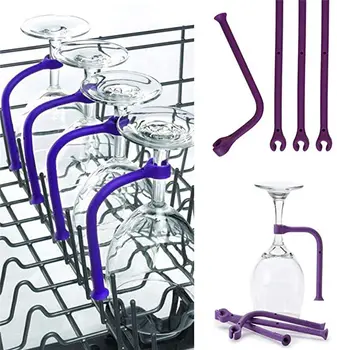 4pcs Tether Flexible Silicone Goblet Holder for Wine Champagne Glasses The Hollow Base Slides Firmly Fixed on stem of Glass
4pcs Tether Flexible Silicone Goblet Holder for Wine Champagne Glasses The Hollow Base Slides Firmly Fixed on stem of Glass