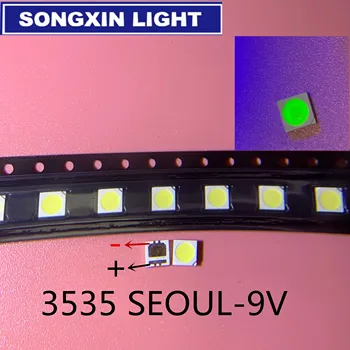200pcs/lot For 3535 SEOUL 9V LED Repair TV Application LCD Backlight for TV LED Backlight 1W-3W 9V 3535 3537 Cool white CHIP-1
200pcs/lot For 3535 SEOUL 9V LED Repair TV Application LCD Backlight for TV LED Backlight 1W-3W 9V 3535 3537 Cool white CHIP-1