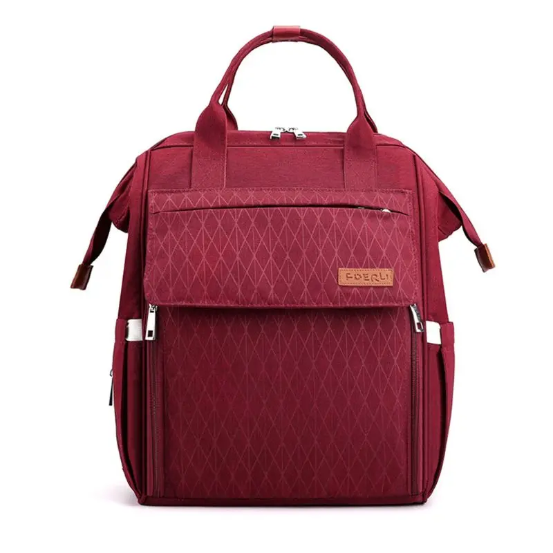 Mummy Nappy Diaper Bag Maternity Large Capacity Baby Care USB Port Nursing Backpack with Changing Mat Stroller Straps
Mummy Nappy Diaper Bag Maternity Large Capacity Baby Care USB Port Nursing Backpack with Changing Mat Stroller Straps