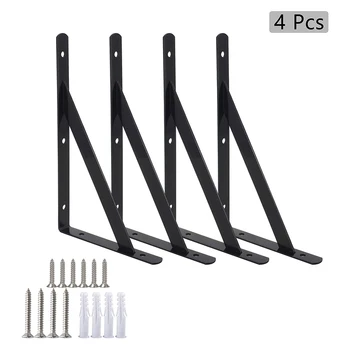 Stainless Steel Clothes Hanging Rod Holder Bracket Clothes Pipe Hanging Wall Mounted Shelf Bracket 2 Pairs 6 Inch Length 
Stainless Steel Clothes Hanging Rod Holder Bracket Clothes Pipe Hanging Wall Mounted Shelf Bracket 2 Pairs 6 Inch Length