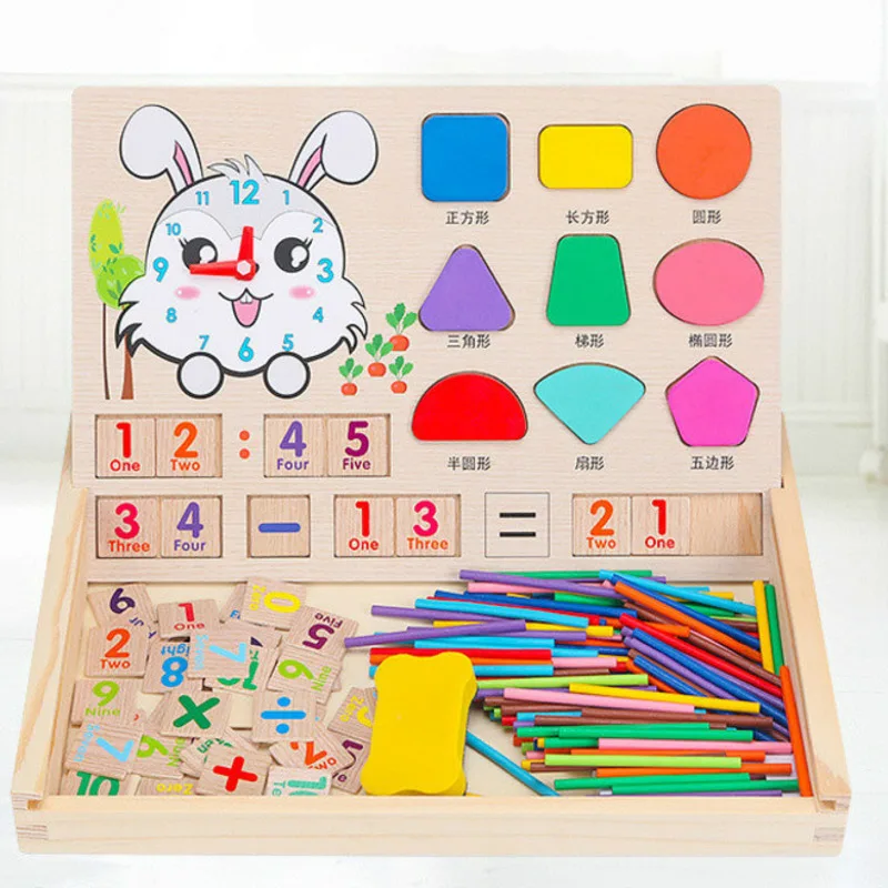 Children's Early Education Multi-functional Mathematics Arithmetic Number Stick Learning Numbers Intelligence Montessori Toys
Children's Early Education Multi-functional Mathematics Arithmetic Number Stick Learning Numbers Intelligence Montessori Toys