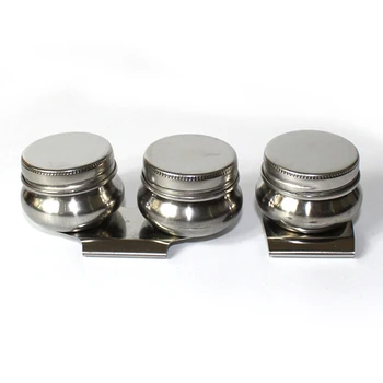 Stainless Steel School Drum Shape Painting Oil Pot Palette Tools Student Art Supplies Single Double Hole Dipper Easy Clean
Stainless Steel School Drum Shape Painting Oil Pot Palette Tools Student Art Supplies Single Double Hole Dipper Easy Clean