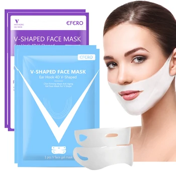 V-Shaped 4D Face Mask Eliminate Double Chin Check Neck Lift Face Sliming Peel Off Mask Slimming Bandage Firming Face Care 
V-Shaped 4D Face Mask Eliminate Double Chin Check Neck Lift Face Sliming Peel Off Mask Slimming Bandage Firming Face Care