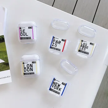 Hot INS Air Tickets Letter Travel Country Headset Case for Airpods 2 1 Earphone Cases Soft Cover Air Pods Wireless Bluetooth
Hot INS Air Tickets Letter Travel Country Headset Case for Airpods 2 1 Earphone Cases Soft Cover Air Pods Wireless Bluetooth