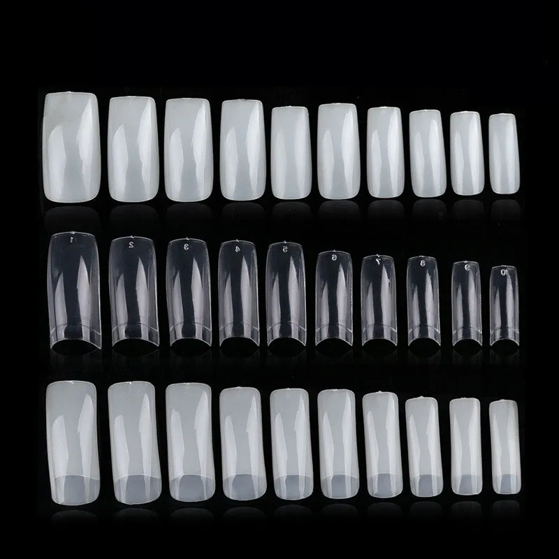 100Pcs False Nails Nail Tips Transparent Color Natural Color Full Cover French Fake Nails Nail Art Tips
100Pcs False Nails Nail Tips Transparent Color Natural Color Full Cover French Fake Nails Nail Art Tips