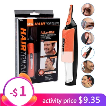 NEW Multi-function Electric Shaver Portable Shaving Razor Face Nose Men Beard Trimmer Machine Razor body Hair Trimmer All in one
NEW Multi-function Electric Shaver Portable Shaving Razor Face Nose Men Beard Trimmer Machine Razor body Hair Trimmer All in one