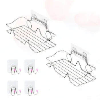 6Pcs Storage Rack Square Hollow with Hook Storage Shelf Storage Stand Wall Rack Shower Shelf for Toilet Bathroom
6Pcs Storage Rack Square Hollow with Hook Storage Shelf Storage Stand Wall Rack Shower Shelf for Toilet Bathroom
