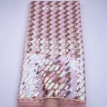 Latest French Sequined Embroidered Net Lace Fabrics 2019 Design African Sequins Wedding Mesh Prom Dresses Sewing Fabrics S1739
Latest French Sequined Embroidered Net Lace Fabrics 2019 Design African Sequins Wedding Mesh Prom Dresses Sewing Fabrics S1739