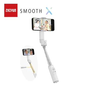 ZHIYUN New SMOOTH X Handheld Phone Gimbals Selfie Stick Stabilizer Palo Smartphones for iPhone Xiaomi Huawei Redmi Samsung
ZHIYUN New SMOOTH X Handheld Phone Gimbals Selfie Stick Stabilizer Palo Smartphones for iPhone Xiaomi Huawei Redmi Samsung