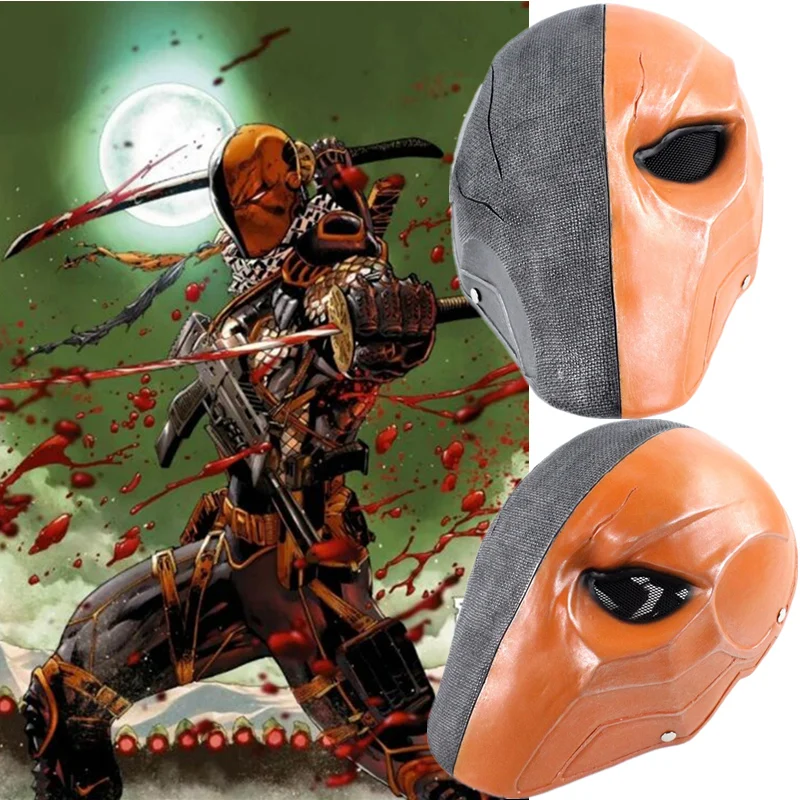 Halloween Deathstroke Slade Joseph Wilson Terminator Masks Head Helmet Props Resin Mask
Halloween Deathstroke Slade Joseph Wilson Terminator Masks Head Helmet Props Resin Mask