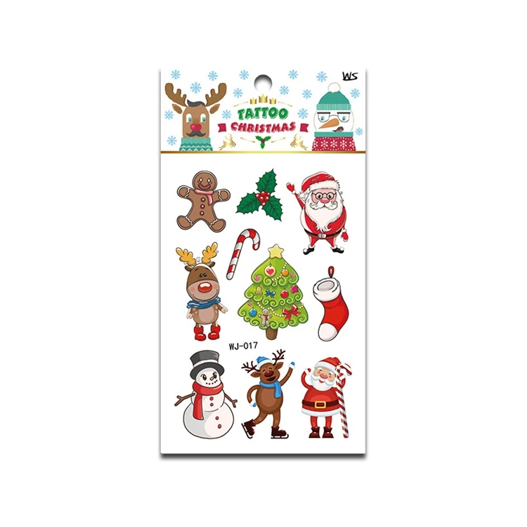 christmas decor for home seal label xmas stickers santa claus