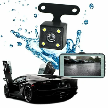 4inch Touch Screen Car DVR HD 1080P Front rear Dual Camera G-sensor Night Vision Video Recorder 5V 1.5A cigar lighter charging
4inch Touch Screen Car DVR HD 1080P Front rear Dual Camera G-sensor Night Vision Video Recorder 5V 1.5A cigar lighter charging