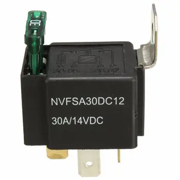 1pc Car Normally Open Contacts Fused Relay On/Off With Bracket 4-Pin DC 12V 30A For Automotive Electronic Relays
1pc Car Normally Open Contacts Fused Relay On/Off With Bracket 4-Pin DC 12V 30A For Automotive Electronic Relays