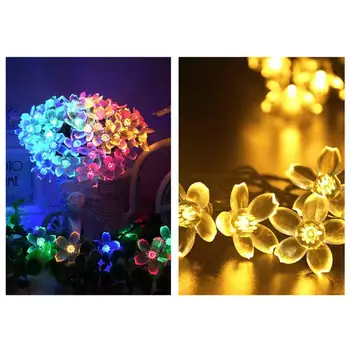 Solar Garden Light Outdoor 7M 50 LED Cherry Blossom Light String Solar Light Wedding Decoration String Light Home Accessories
Solar Garden Light Outdoor 7M 50 LED Cherry Blossom Light String Solar Light Wedding Decoration String Light Home Accessories
