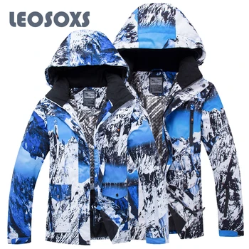LEOSOXS Snowboard Jacket Couple Windproof Waterproof Ski Jacket Breathable Snowsuit Warm Men And Women Alpine Ski Clothes
LEOSOXS Snowboard Jacket Couple Windproof Waterproof Ski Jacket Breathable Snowsuit Warm Men And Women Alpine Ski Clothes