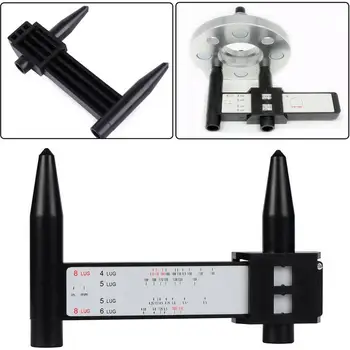 EIDRAN Precise Tire Bolts Wheel Rims Ruler Pattern Gauge PCD Measuring Tool 4 5 6 8 Lug ABS Plastic
EIDRAN Precise Tire Bolts Wheel Rims Ruler Pattern Gauge PCD Measuring Tool 4 5 6 8 Lug ABS Plastic