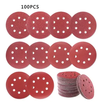 100Pcs Sanding Disc Assortmet 5 Inch 8 Hole Dustless Hook and Loop Sandpaper Sanding Disc Various Sizes
100Pcs Sanding Disc Assortmet 5 Inch 8 Hole Dustless Hook and Loop Sandpaper Sanding Disc Various Sizes