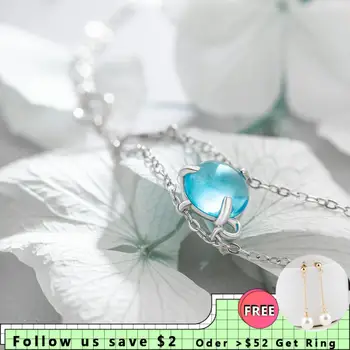 Thaya Memory In Water Design' Bracelets s925 Silver Blue Hand Made Crystal Bracelet for Women Authentic Silver Jewelry
Thaya Memory In Water Design' Bracelets s925 Silver Blue Hand Made Crystal Bracelet for Women Authentic Silver Jewelry