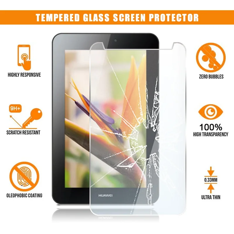 Screen Protector for Huawei MediaPad 7 youth 2 Tablet Tempered Glass 9H Premium Scratch Resistant Anti-fingerprint Film Cover
Screen Protector for Huawei MediaPad 7 youth 2 Tablet Tempered Glass 9H Premium Scratch Resistant Anti-fingerprint Film Cover