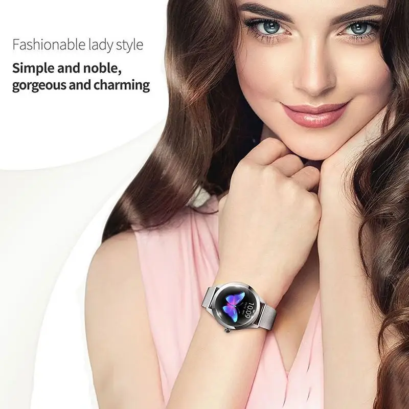 Waterproof Smart Watch Women Lovely Bracelet Heart Rate Monitor Sleep Monitoring Smartwatch Connect IOS Android KW10 band
Waterproof Smart Watch Women Lovely Bracelet Heart Rate Monitor Sleep Monitoring Smartwatch Connect IOS Android KW10 band