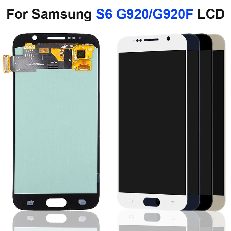 Screen For G920F LCD Display Touch Screen Digitizer Assembly 5.1" No Dead Pixel For Samsung Galaxy S6 G920A G920P Replacemnt
Screen For G920F LCD Display Touch Screen Digitizer Assembly 5.1" No Dead Pixel For Samsung Galaxy S6 G920A G920P Replacemnt