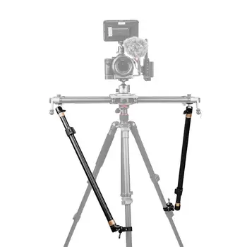 YC Onion Tripod Stability Arms for Slider Camera Dolly Track Rail Increasing Stability Lightweight Adjustable Length (2 Arm in)
YC Onion Tripod Stability Arms for Slider Camera Dolly Track Rail Increasing Stability Lightweight Adjustable Length (2 Arm in)