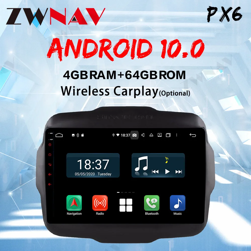 For Jeep Renegade 2015+ 1 Din Android 10 Automotivo Head Unit dsp carplay Auto GPS Navigation Car Radio Dvd Player Stereo
For Jeep Renegade 2015+ 1 Din Android 10 Automotivo Head Unit dsp carplay Auto GPS Navigation Car Radio Dvd Player Stereo