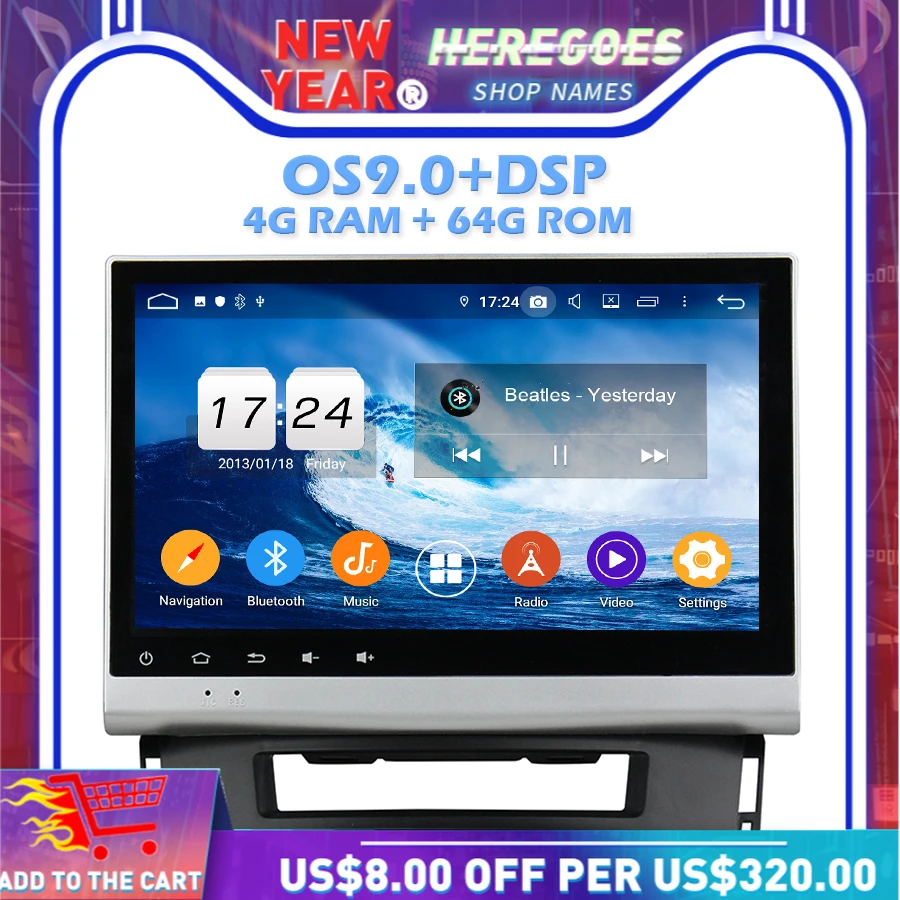 Android 10 0 + 6B LTE Восьмиядерный автомобильный аудио DVD GPS RDS радио Bluetooth 5 WIFI ROM для Opel Astra